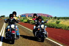 Harley Tour, Ayers Rock, Australia